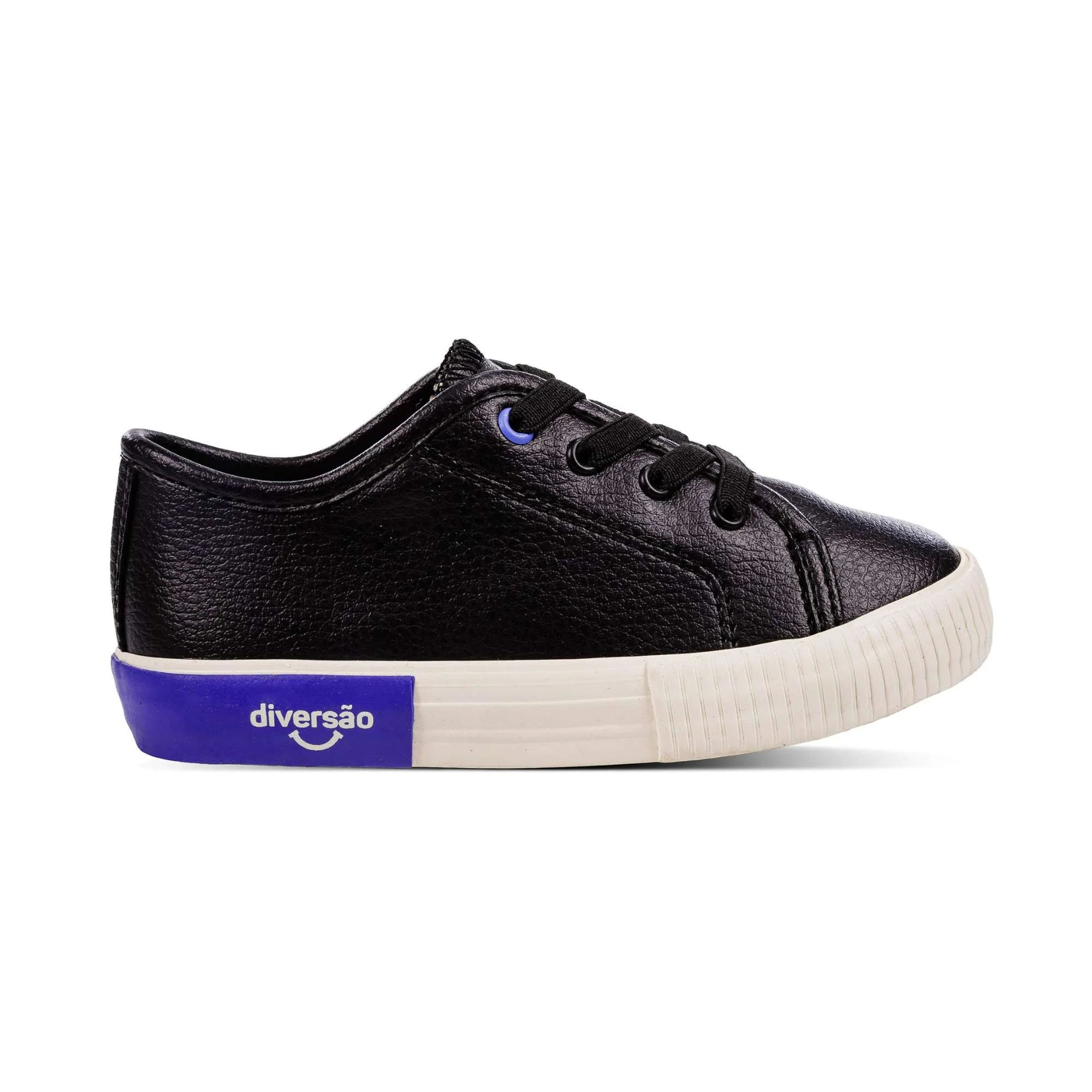 Tênis Diversão Mini Casey Preto