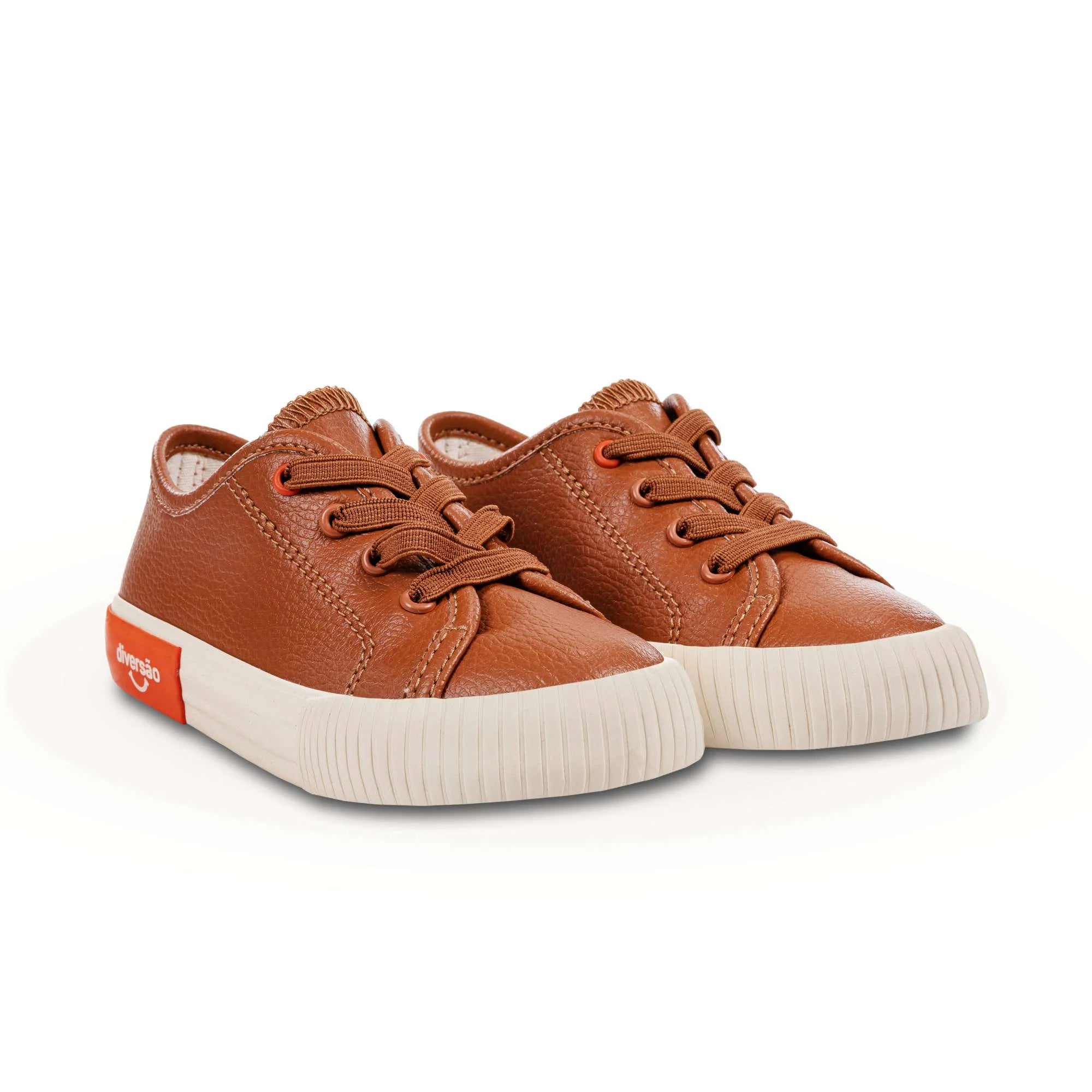 Tênis Diversão Mini Casey Marrom