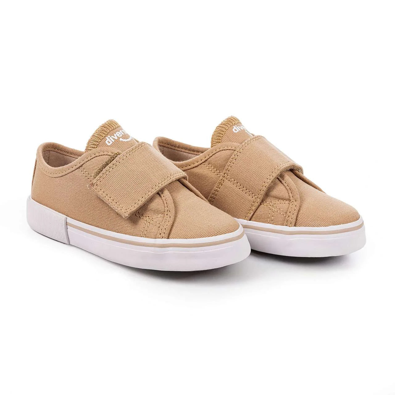 Tênis Diversão Smurf Baby Bege