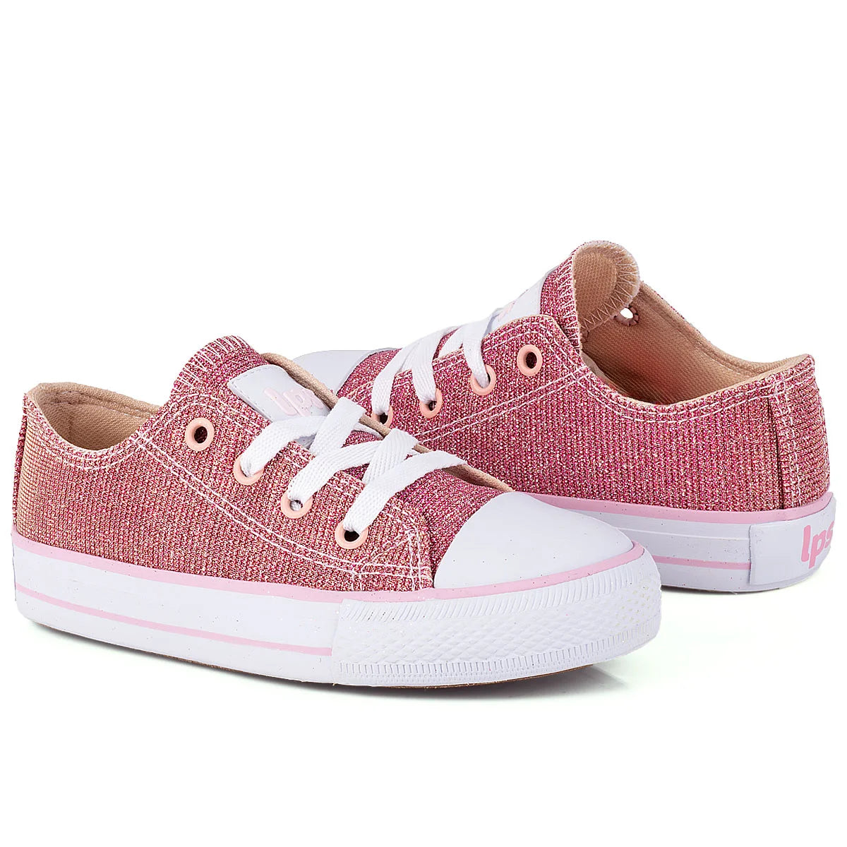 Tênis Worldcolors LPS Star Rosa Gliter