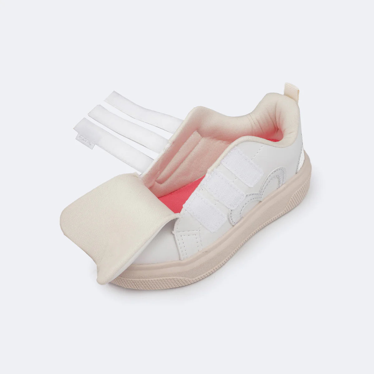 Tênis Pampili XP24 Branco/Prata