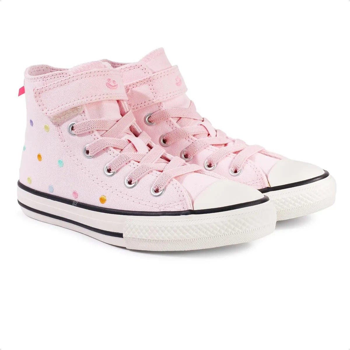 Tênis Chuck Taylor All Star 1v Polka Dots Rosa