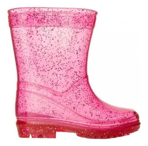 Galocha Pimpolho Colorê Gliter Rosa