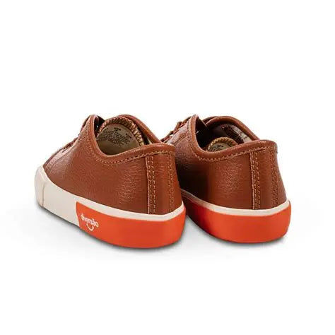 Tênis Diversão Mini Casey Marrom