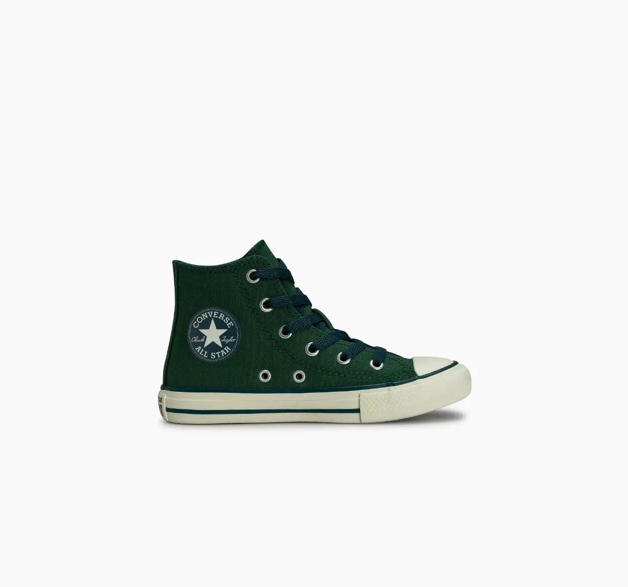 Tênis Chuck Taylor All Star Side Zip Cano alto Verde Árvore