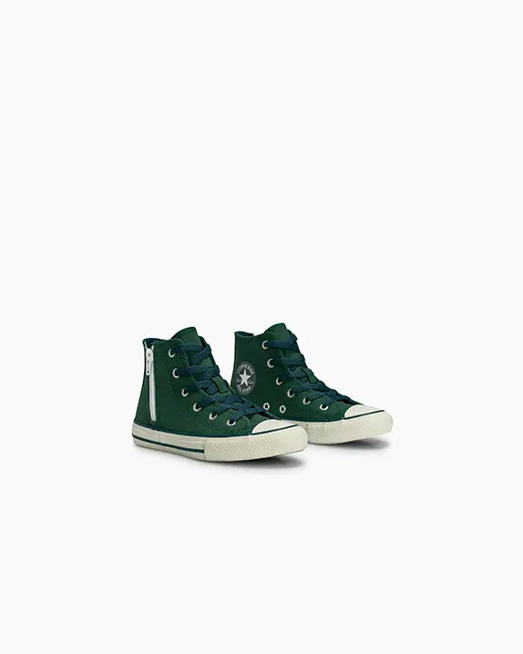 Tênis Chuck Taylor All Star Side Zip Cano alto Verde Árvore