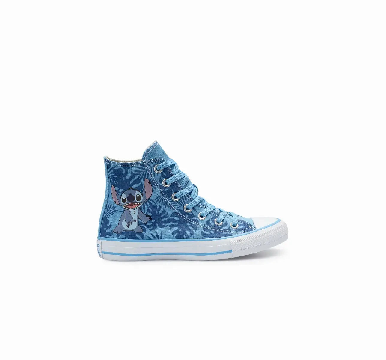 Tênis Chuck Taylor All Star Cano alto Stitch Disney