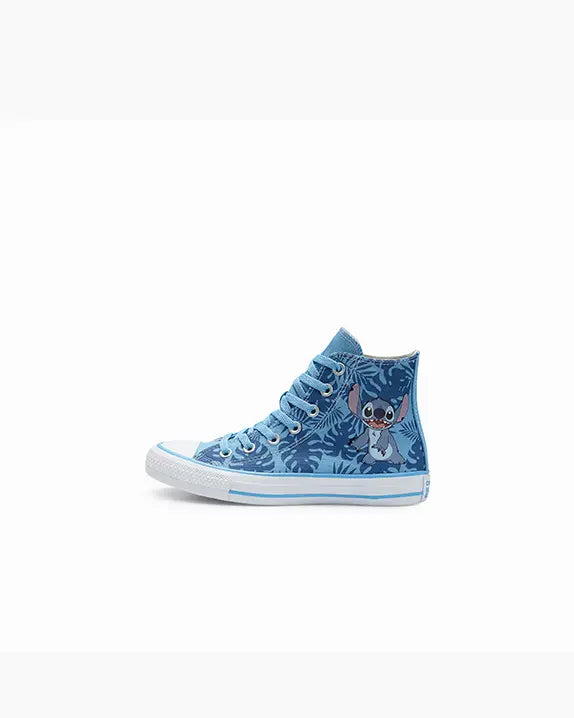 Tênis Chuck Taylor All Star Cano alto Stitch Disney