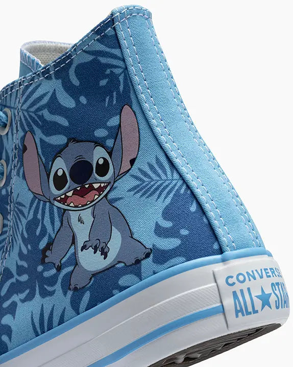 Tênis Chuck Taylor All Star Cano alto Stitch Disney