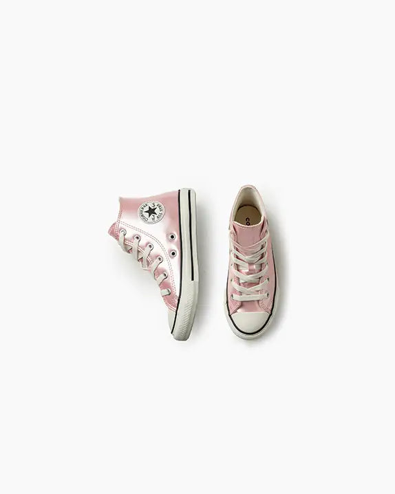 Tênis Chuck Taylor All Star Cano alto Rosa Metálico