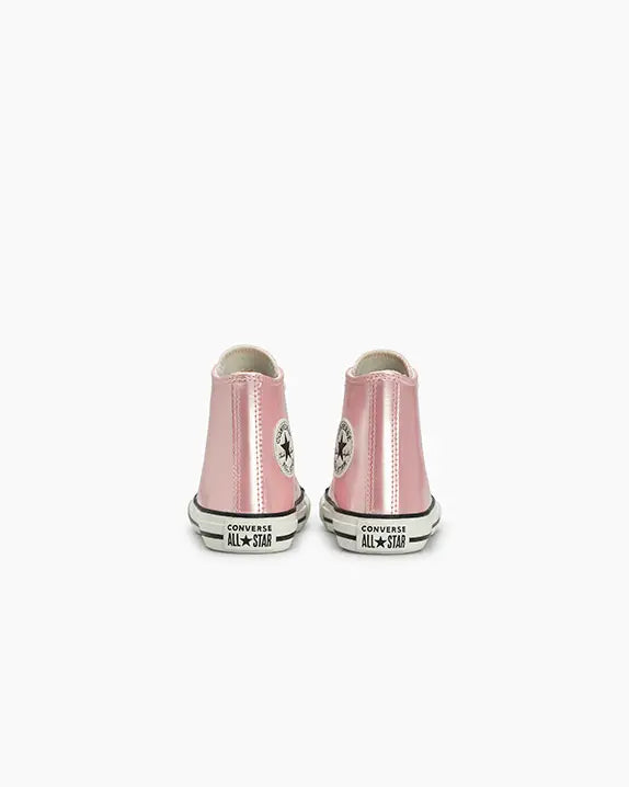 Tênis Chuck Taylor All Star Cano alto Rosa Metálico